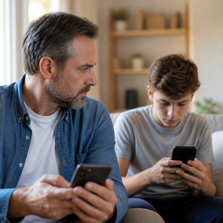 Controle parental; Veja conversas!
